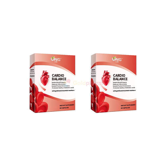 Cardio Balance Capsules - Food supplement to maintain blood pressure