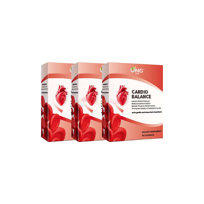 Cardio Balance Capsules - Food supplement to maintain blood pressure