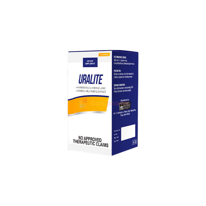 Uralite - Food supplement to maintain prostate health Uralite - Food supplement to maintain prostate health